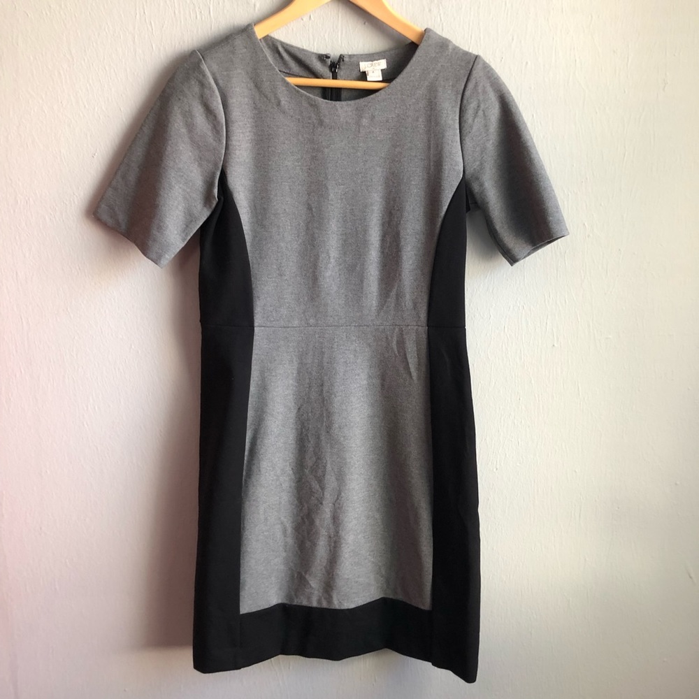 J. Crew factory illusion shift dress 4.